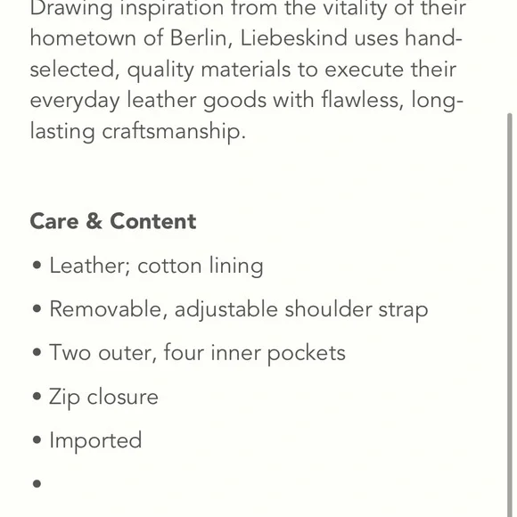 Liebeskind satchel Hope Bowler Bag - Picture 11 of 12